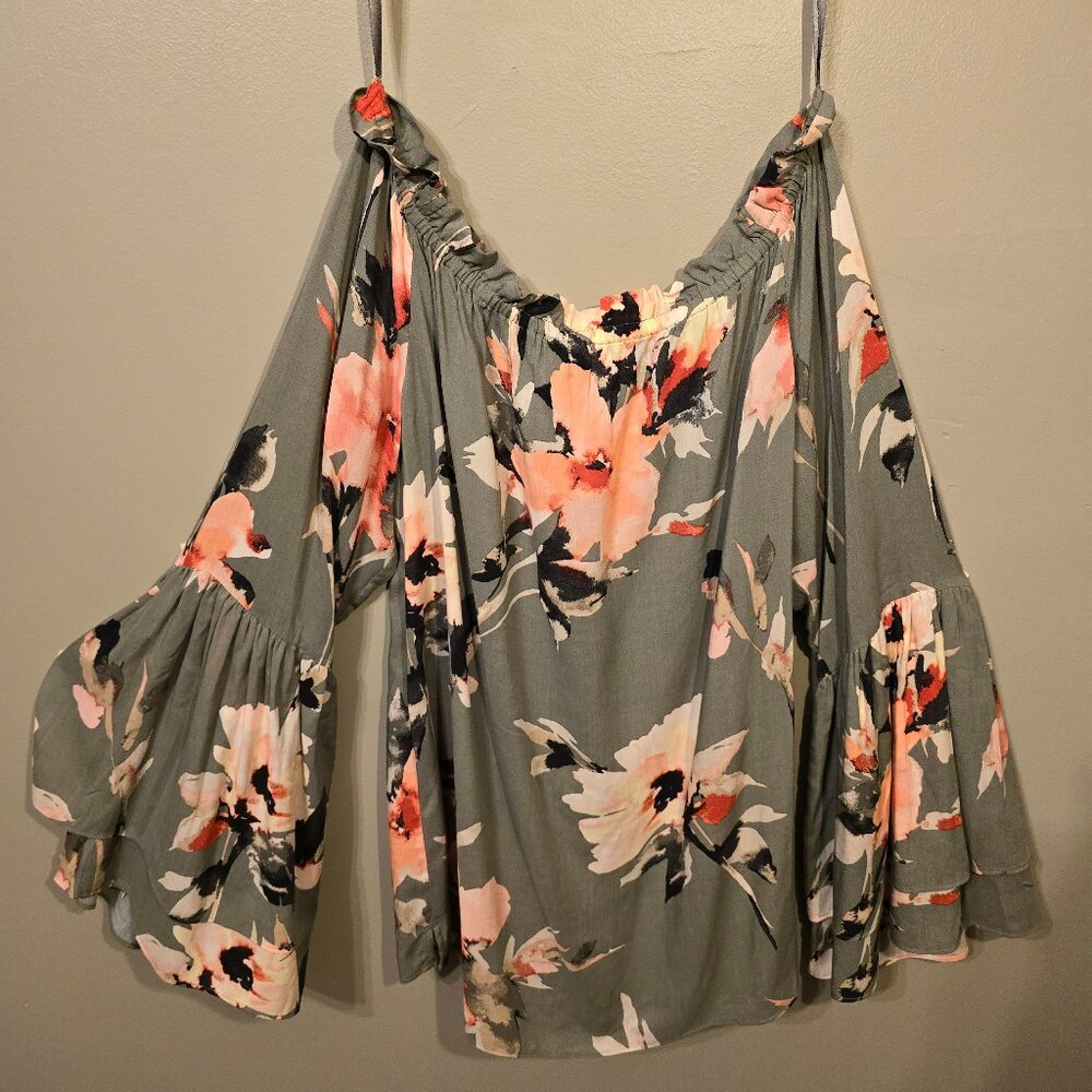 NWT, WHBM off the shoulder top